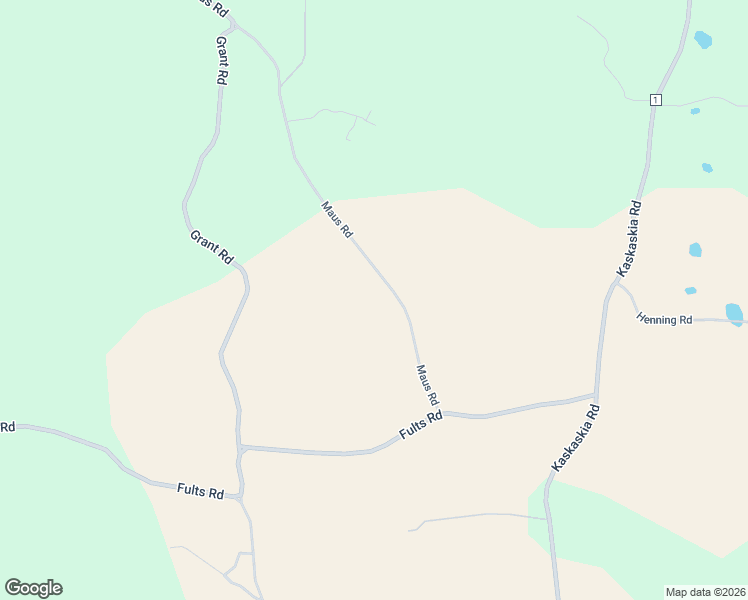 map of restaurants, bars, coffee shops, grocery stores, and more near 2721 Maus Road in Fults