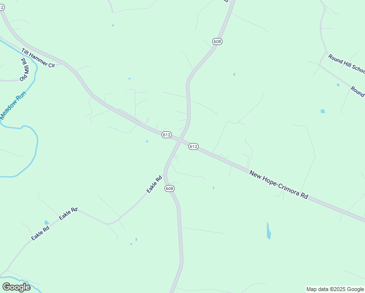 map of restaurants, bars, coffee shops, grocery stores, and more near 61 Battlefield Road in Staunton