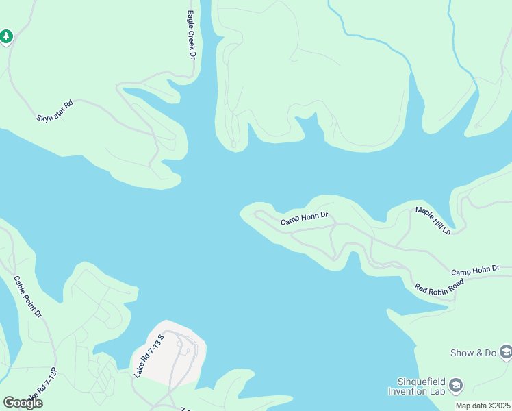 map of restaurants, bars, coffee shops, grocery stores, and more near 1734 Camp Hohn Drive in Gravois Mills