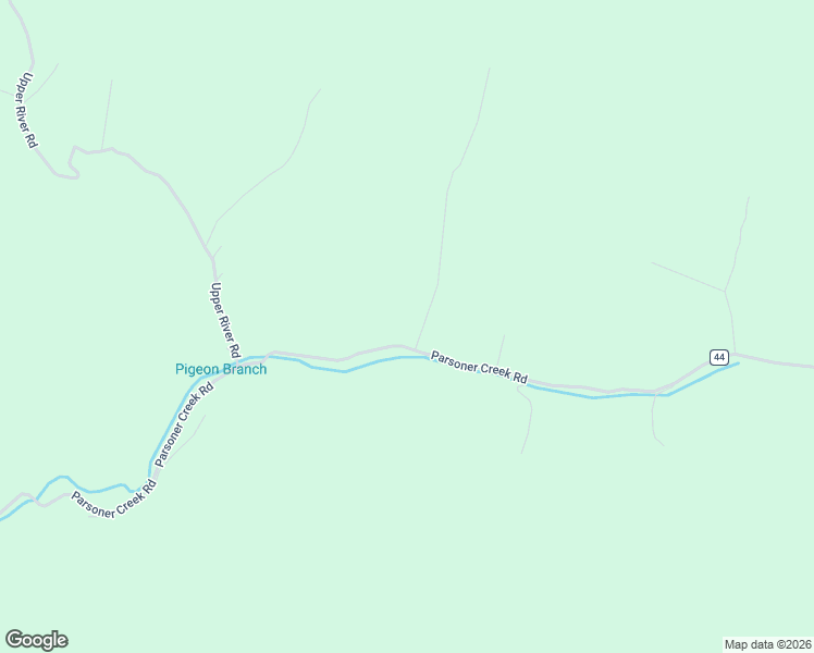 map of restaurants, bars, coffee shops, grocery stores, and more near Parsoner Creek Road in Branchland