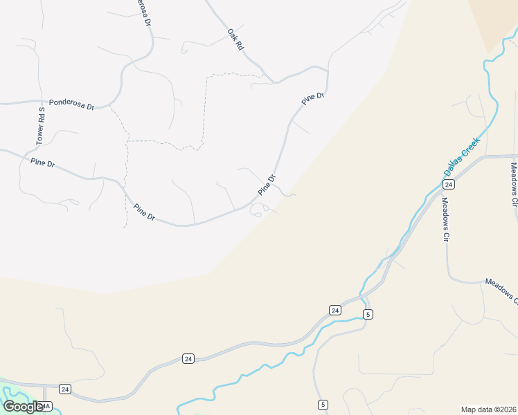 map of restaurants, bars, coffee shops, grocery stores, and more near 802 Pine Drive in Ridgway