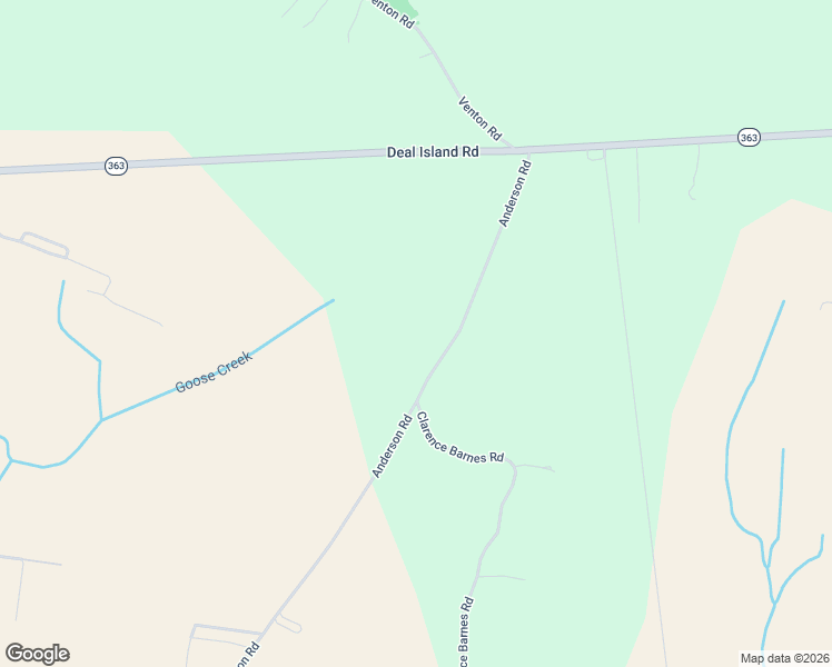 map of restaurants, bars, coffee shops, grocery stores, and more near 10924 Anderson Rd in Princess Anne