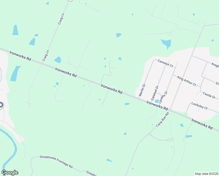 map of restaurants, bars, coffee shops, grocery stores, and more near 3766 Ironworks Road in Georgetown