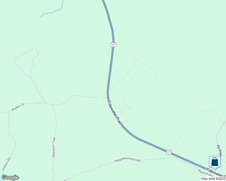 map of restaurants, bars, coffee shops, grocery stores, and more near 21182 Mount Road in Rappahannock Academy