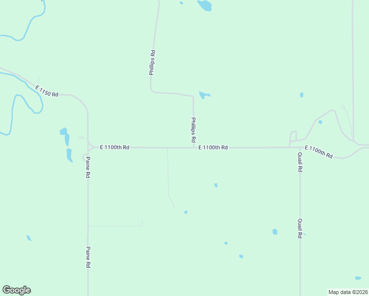 map of restaurants, bars, coffee shops, grocery stores, and more near 17437 East 1100th Road in Mound City