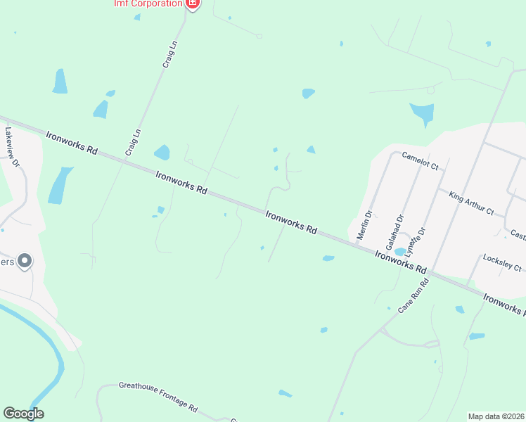 map of restaurants, bars, coffee shops, grocery stores, and more near 3766-3798 Ironworks Road in Georgetown