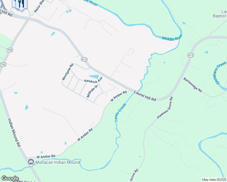 map of restaurants, bars, coffee shops, grocery stores, and more near 77 Eastgate Drive in Verona