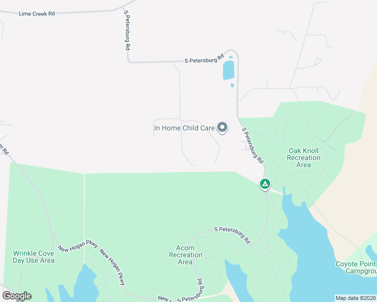 map of restaurants, bars, coffee shops, grocery stores, and more near 231 Bright Star Road in Valley Springs