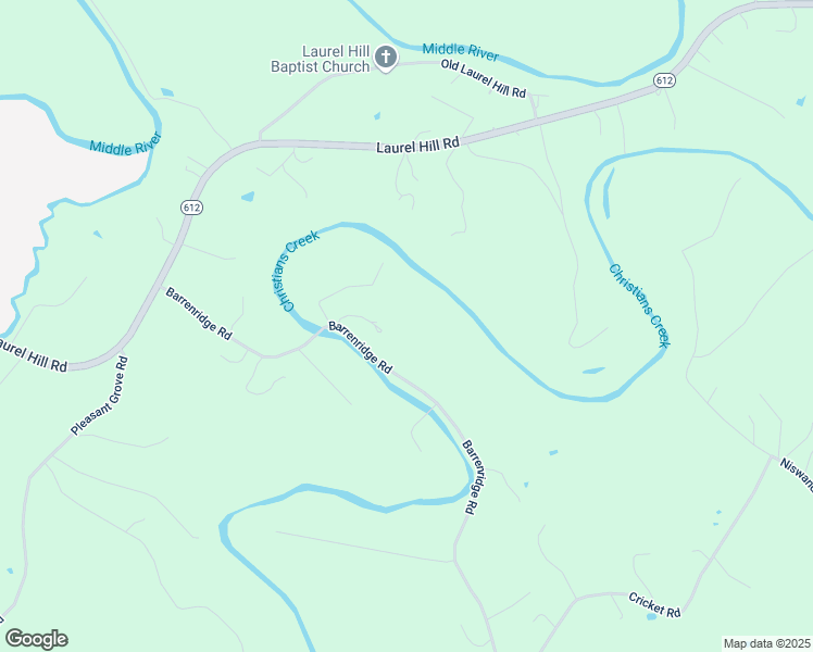 map of restaurants, bars, coffee shops, grocery stores, and more near 2633 Barrenridge Road in Staunton