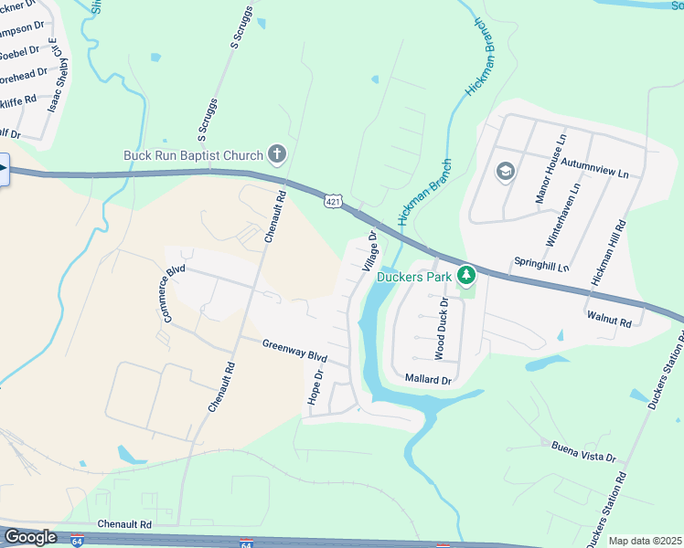 map of restaurants, bars, coffee shops, grocery stores, and more near 109 Murifield Court in Frankfort