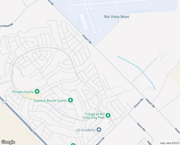 map of restaurants, bars, coffee shops, grocery stores, and more near 518 Quail Walk Way in Rio Vista