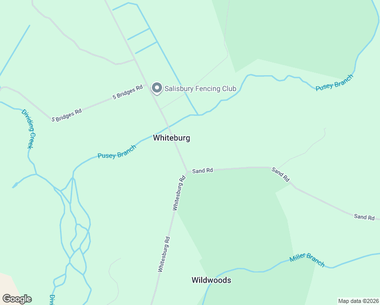 map of restaurants, bars, coffee shops, grocery stores, and more near in Whiteburg