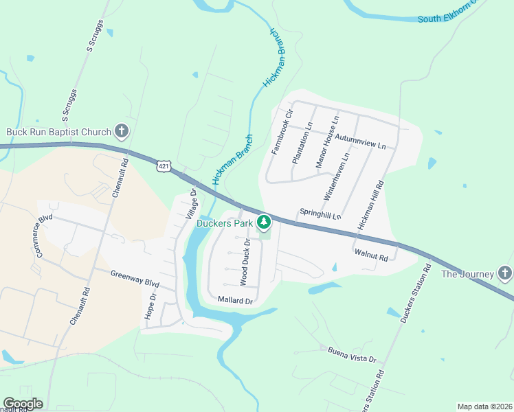 map of restaurants, bars, coffee shops, grocery stores, and more near 2210 2204 2200 Leestown Road in Frankfort