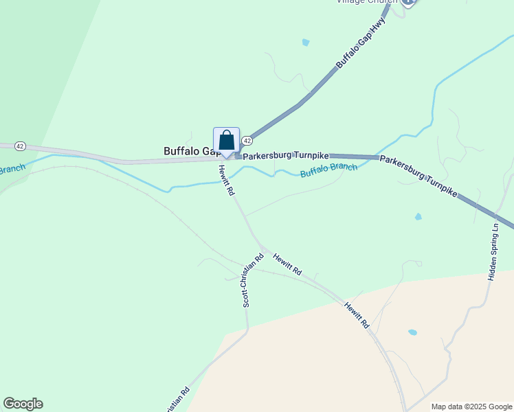 map of restaurants, bars, coffee shops, grocery stores, and more near 2221 Hewitt Road in Swoope