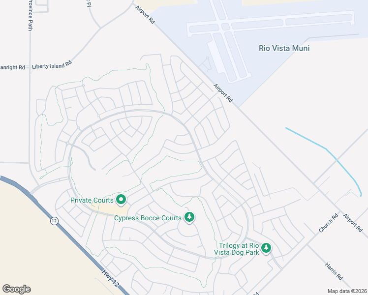map of restaurants, bars, coffee shops, grocery stores, and more near 306 Fairbanks Drive in Rio Vista