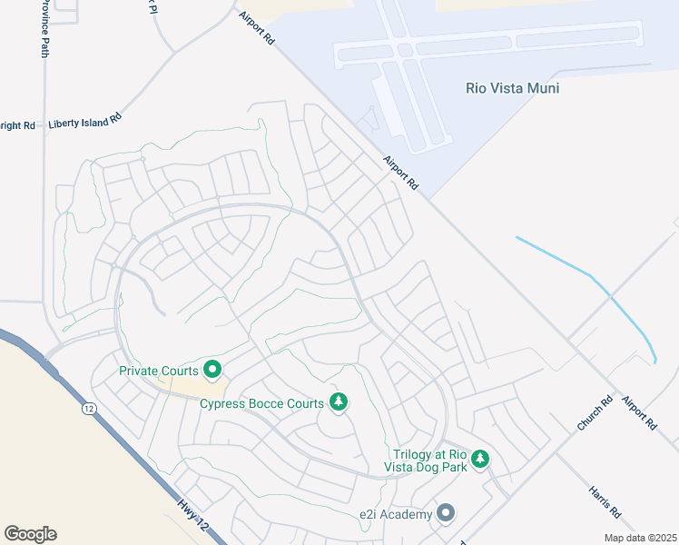 map of restaurants, bars, coffee shops, grocery stores, and more near 306 Fairbanks Drive in Rio Vista