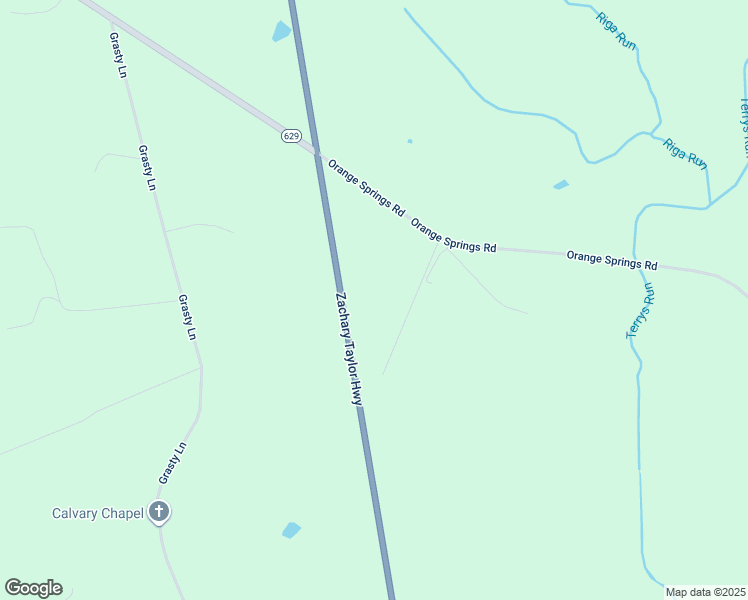 map of restaurants, bars, coffee shops, grocery stores, and more near 16055 Zachary Taylor Highway in Unionville