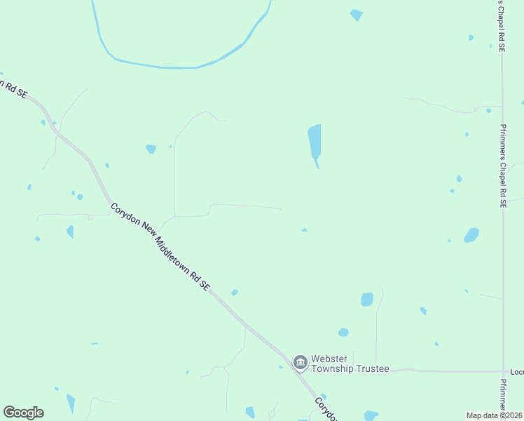 map of restaurants, bars, coffee shops, grocery stores, and more near 2905 Montgomery Road in Corydon