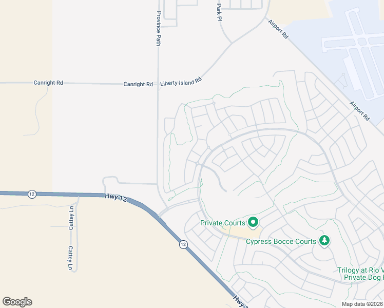 map of restaurants, bars, coffee shops, grocery stores, and more near 374 Clubhouse Drive in Rio Vista