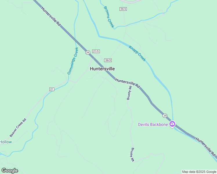 map of restaurants, bars, coffee shops, grocery stores, and more near in Pocahontas