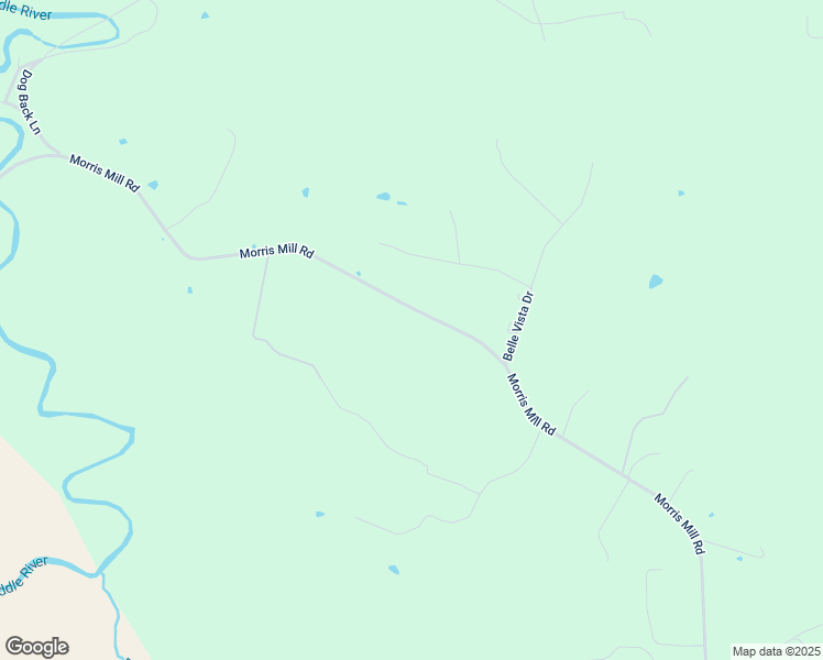 map of restaurants, bars, coffee shops, grocery stores, and more near 3720 Morris Mill Road in Swoope