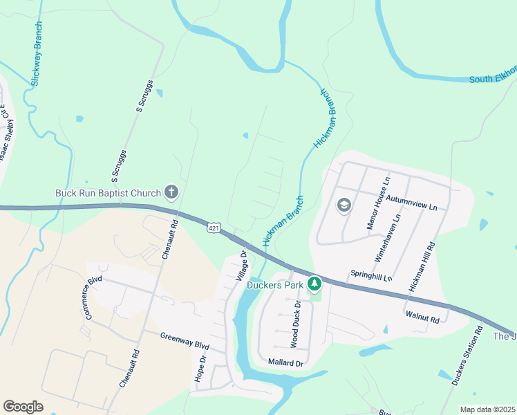 map of restaurants, bars, coffee shops, grocery stores, and more near 107 Wisteria Lane in Frankfort