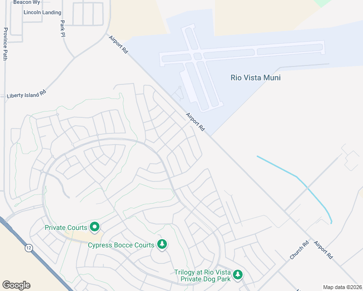 map of restaurants, bars, coffee shops, grocery stores, and more near 749 Brookside Lane in Rio Vista