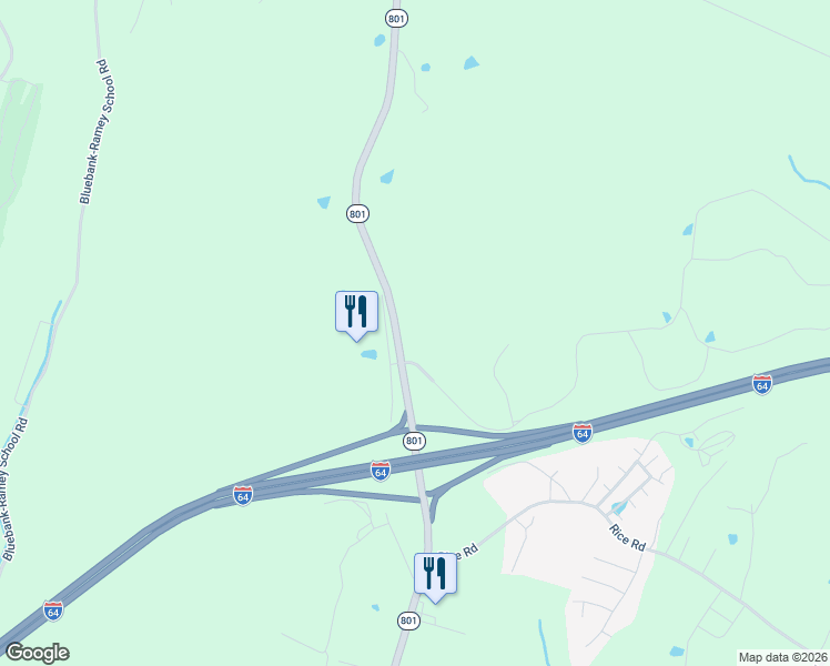 map of restaurants, bars, coffee shops, grocery stores, and more near 3024-3972 Kentucky 801 in Morehead