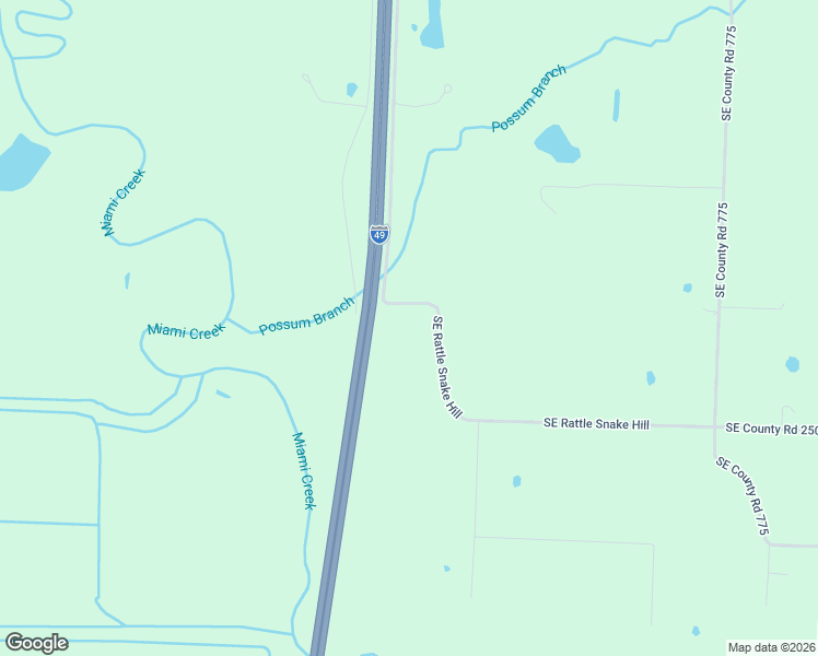 map of restaurants, bars, coffee shops, grocery stores, and more near 2312 Southeast Rattle Snake Hill in Butler