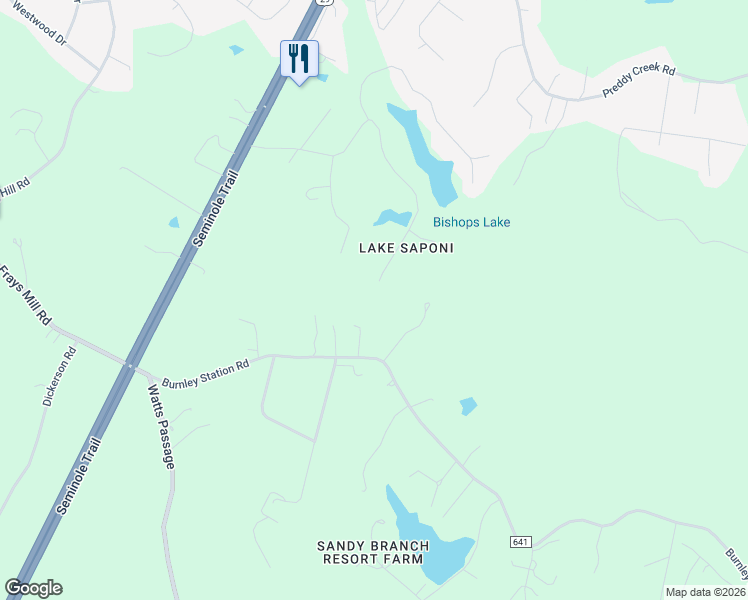 map of restaurants, bars, coffee shops, grocery stores, and more near 5577 Flintstone Drive in Barboursville