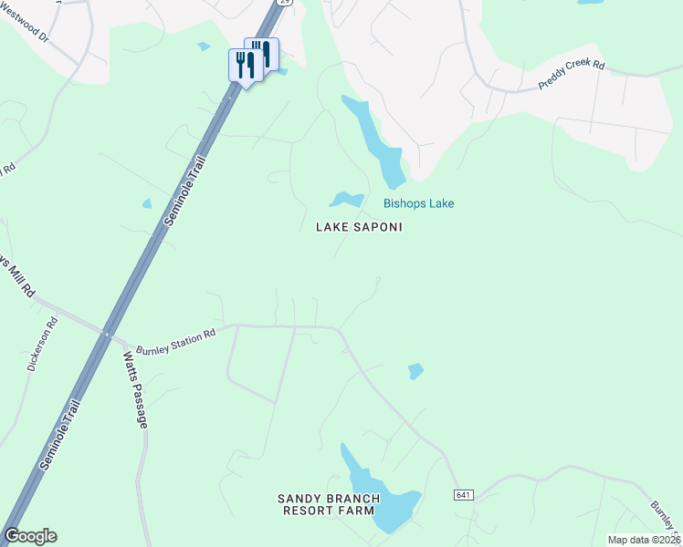 map of restaurants, bars, coffee shops, grocery stores, and more near 5577 Flintstone Dr in Barboursville