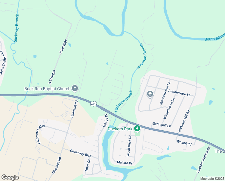 map of restaurants, bars, coffee shops, grocery stores, and more near 107 Wisteria Lane in Frankfort