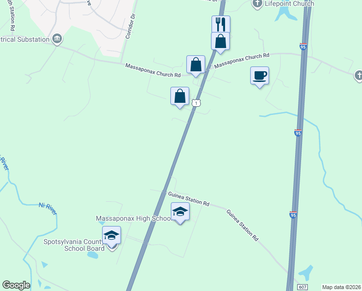 map of restaurants, bars, coffee shops, grocery stores, and more near in 