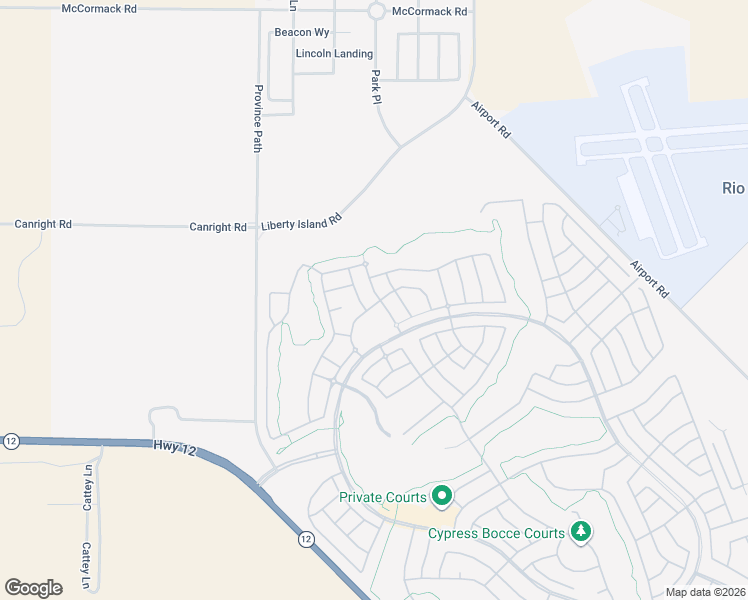 map of restaurants, bars, coffee shops, grocery stores, and more near 310 Rivercliff Drive in Rio Vista
