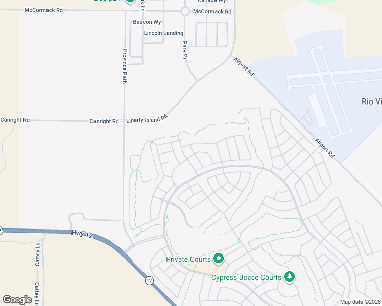 map of restaurants, bars, coffee shops, grocery stores, and more near 310 Rivercliff Dr in Rio Vista