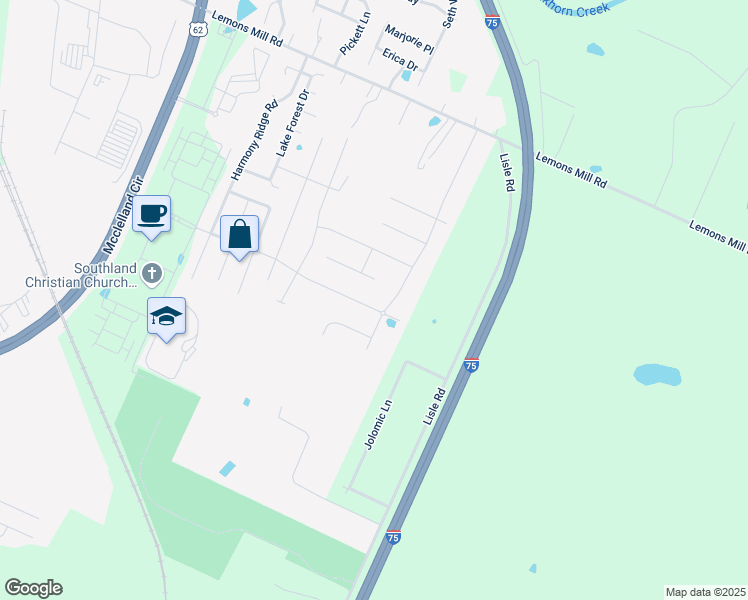 map of restaurants, bars, coffee shops, grocery stores, and more near 171 Sutton Place Boulevard in Georgetown