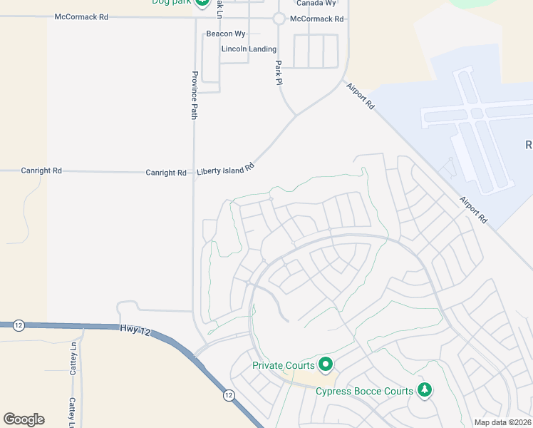 map of restaurants, bars, coffee shops, grocery stores, and more near 387 Del Monte Drive in Rio Vista