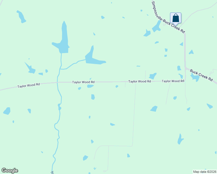 map of restaurants, bars, coffee shops, grocery stores, and more near 1219 Taylor Wood Road in Simpsonville
