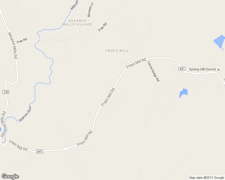 map of restaurants, bars, coffee shops, grocery stores, and more near Frays Mill Road in Albemarle County