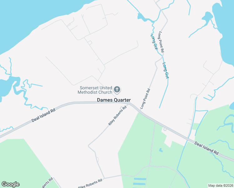 map of restaurants, bars, coffee shops, grocery stores, and more near 11139 Hodson White Road in Deal Island Historic District