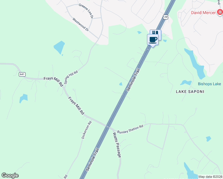 map of restaurants, bars, coffee shops, grocery stores, and more near 2866 Short Rock Road in Barboursville