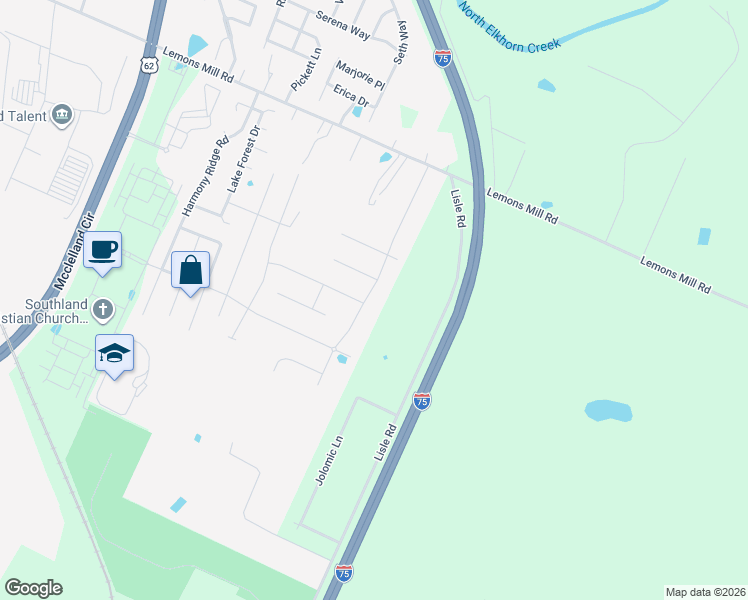 map of restaurants, bars, coffee shops, grocery stores, and more near 150 Sutton Place Boulevard in Georgetown