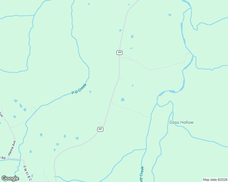 map of restaurants, bars, coffee shops, grocery stores, and more near State Highway PP in Warsaw