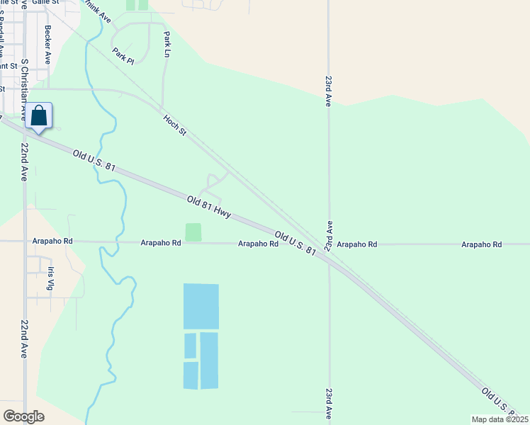 map of restaurants, bars, coffee shops, grocery stores, and more near 1201 Hoch Street in Moundridge