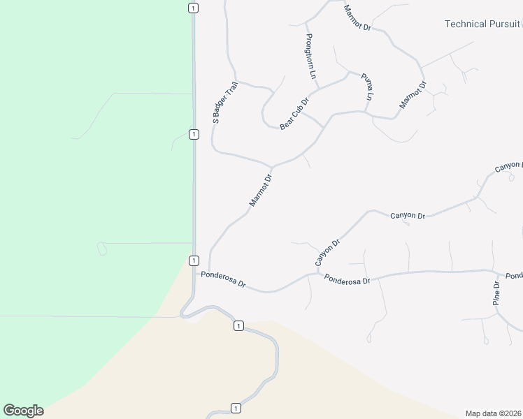 map of restaurants, bars, coffee shops, grocery stores, and more near 240 Marmot Drive in Ridgway