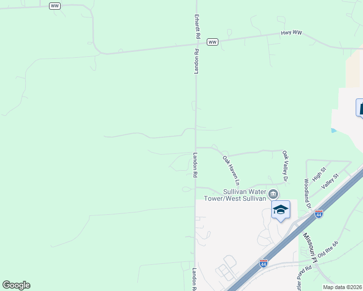 map of restaurants, bars, coffee shops, grocery stores, and more near 1-199 Jericho Road in Bourbon