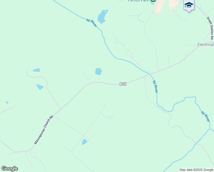 map of restaurants, bars, coffee shops, grocery stores, and more near 6004 Massaponax Church Road in Fredericksburg
