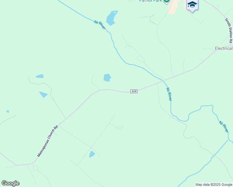 map of restaurants, bars, coffee shops, grocery stores, and more near 6004 Massaponax Church Road in Fredericksburg