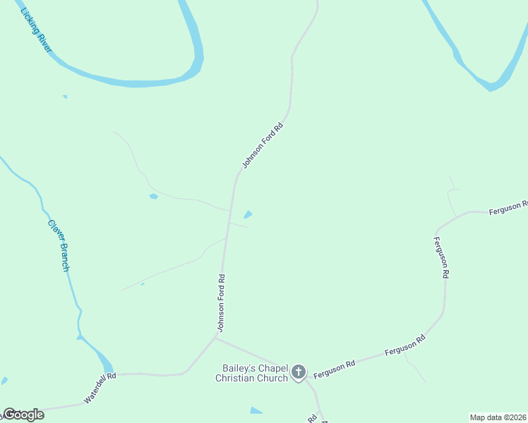 map of restaurants, bars, coffee shops, grocery stores, and more near 477 Johnson Ford Road in Owingsville