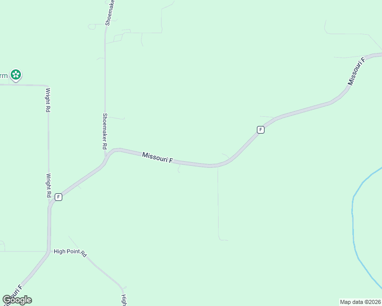 map of restaurants, bars, coffee shops, grocery stores, and more near 13939 State Highway F in Owensville